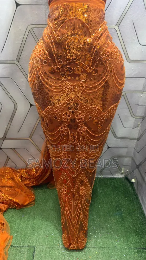 Beaded Sample Lace