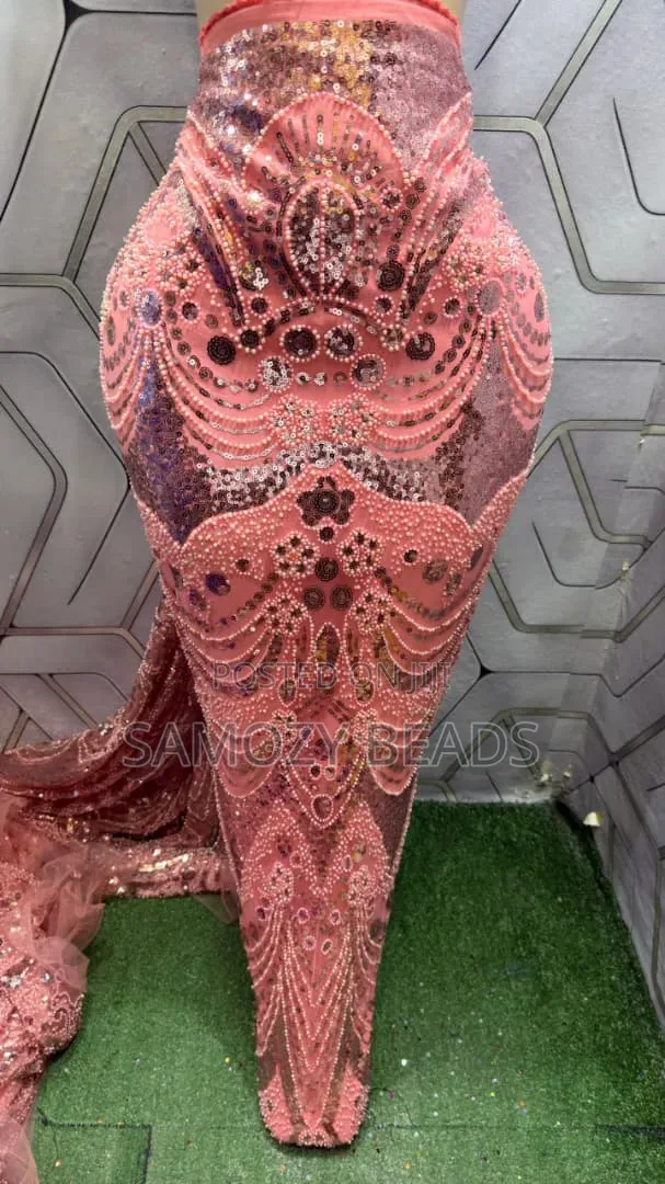 Beaded Sample Lace