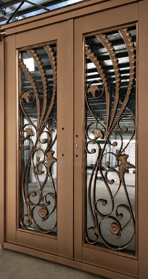 4ft Stainless Steel and Glass Security Door