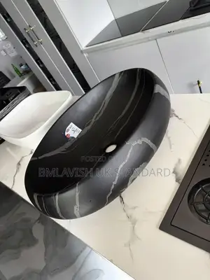 Black Marble Top Basin