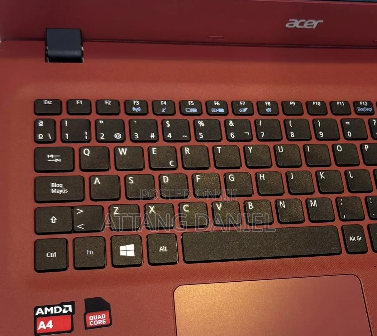 Laptop Acer Aspire E15 8GB AMD A4 HDD 750GB