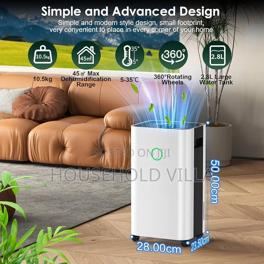 Zropeao 15l/Day Dehumidifier