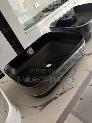 Matt Black Top Wash Hand Basin