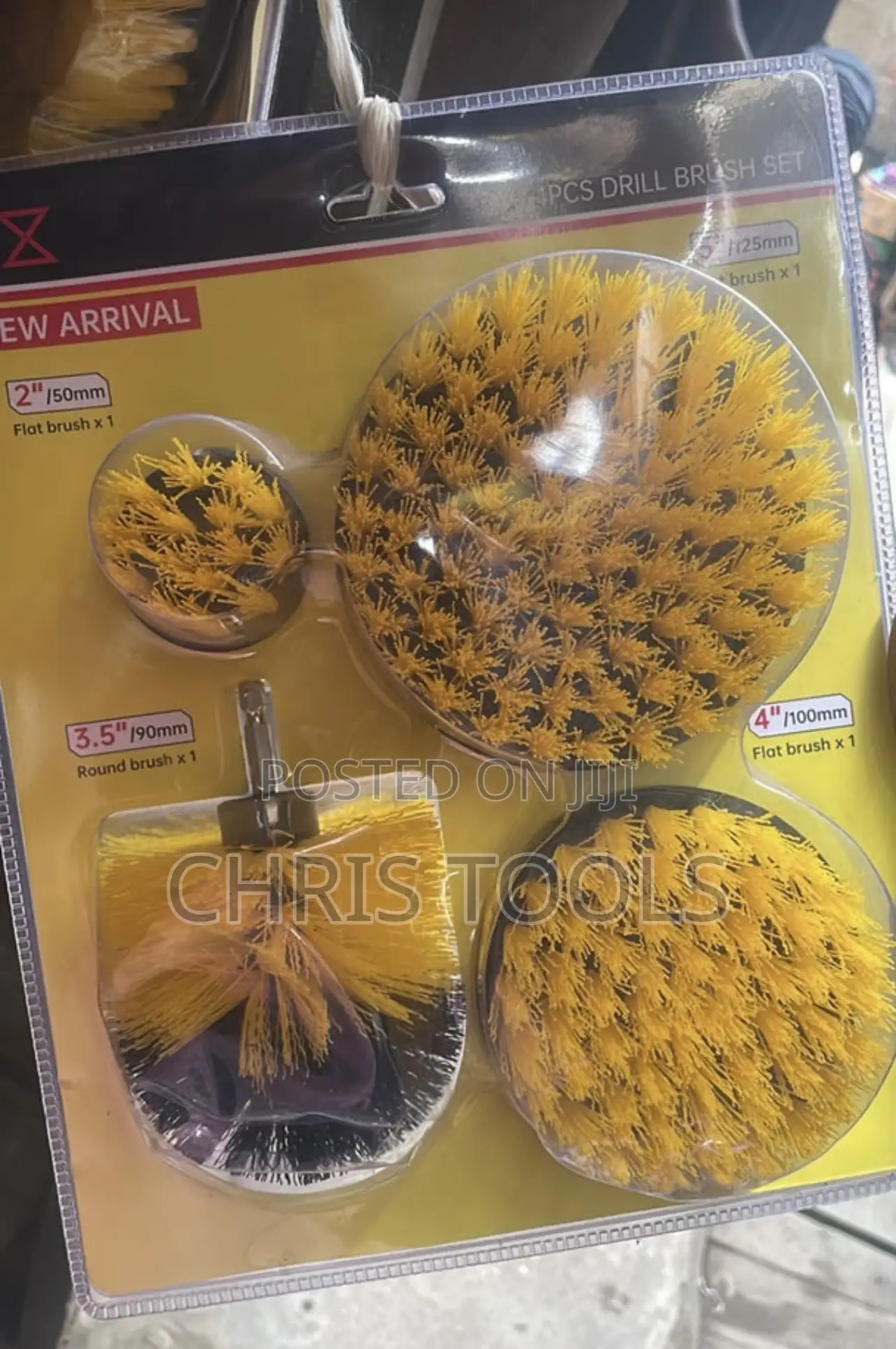 4-Piece Drill Brush Set