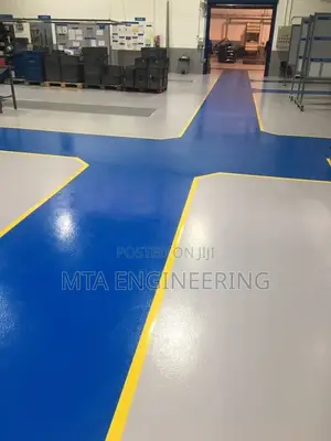 Epoxy Walkway Warehouse Epoxy
