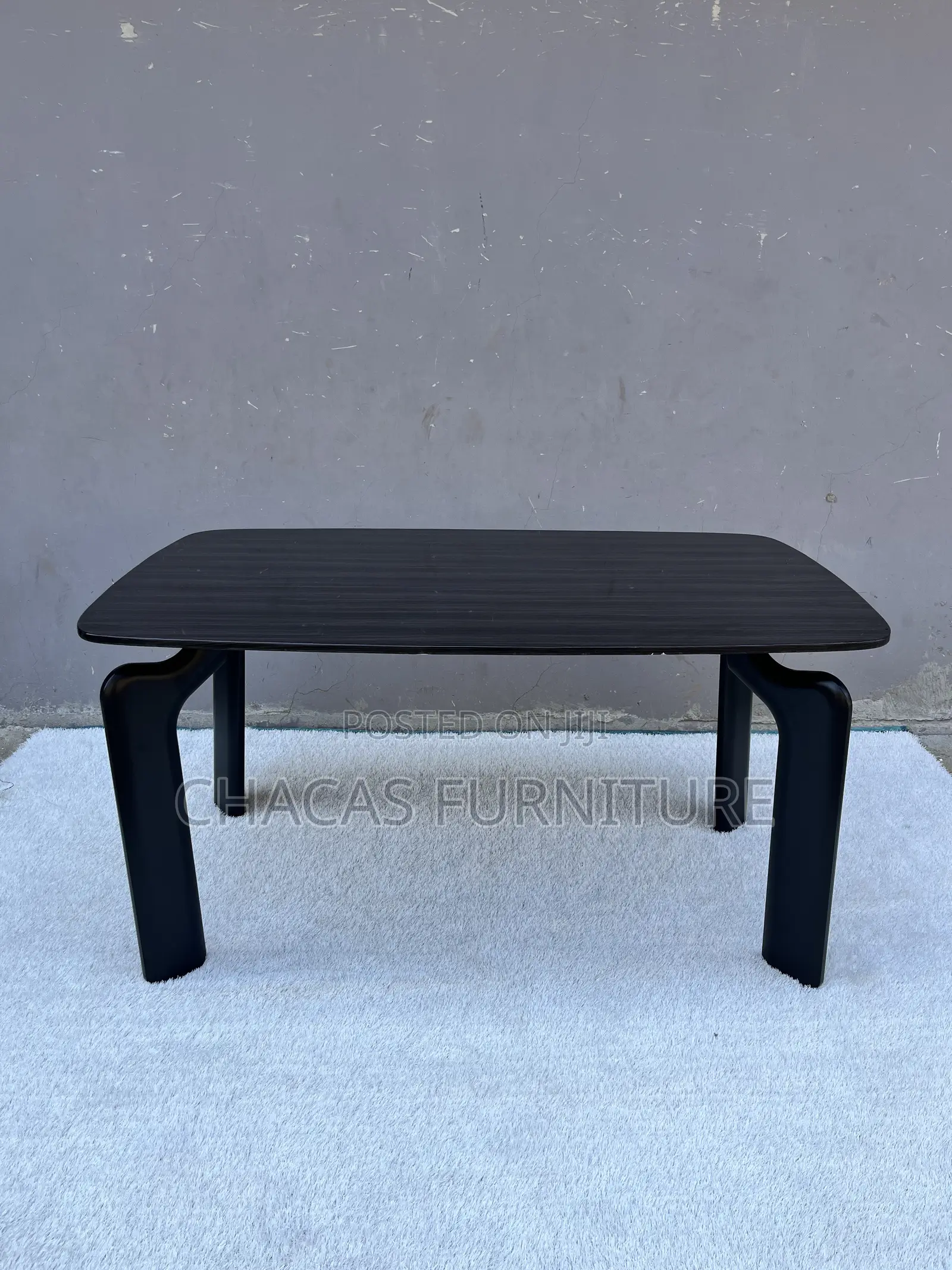 Modern 6-Seater Pure Marble Dining Table - Imported Dining Table