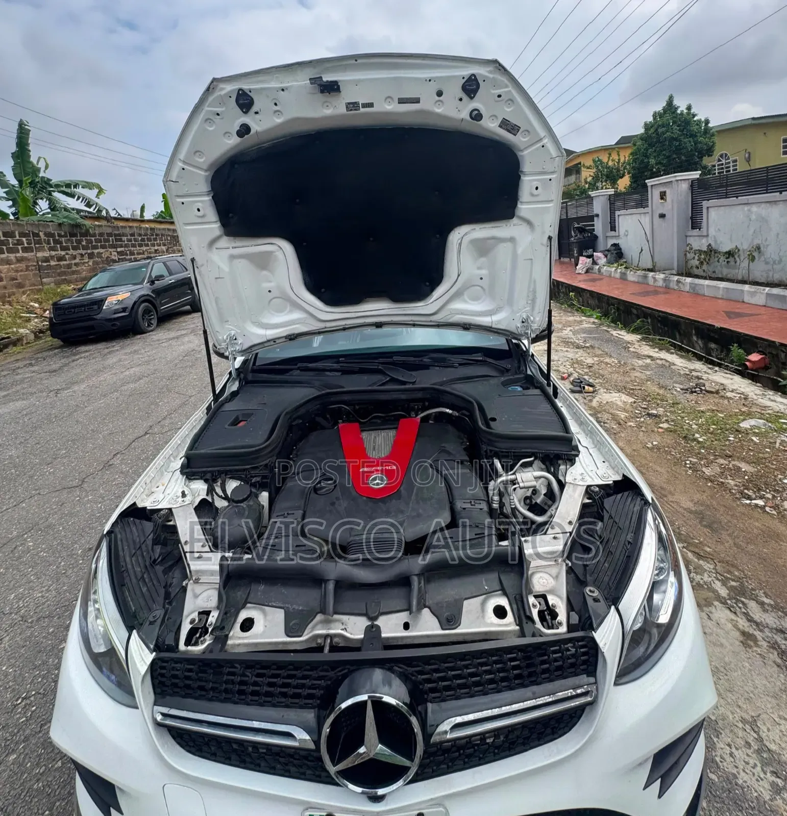 Mercedes-Benz GLC-Class 2017 White