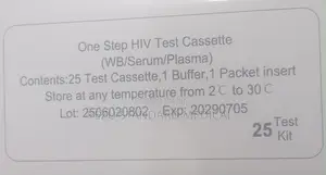 Gima- One-Step Hiv Test Cassette