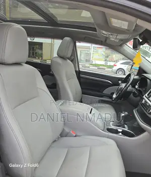 Toyota Highlander Limited Platinum 4x4 V6 (3.5L 6cyl 8A) 2017 Black