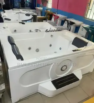 Original Acrylic Double Jacuzzi Set