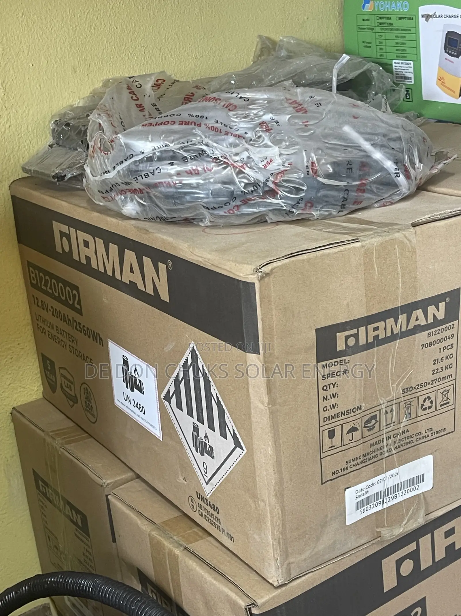 2.5kwh 12v Firman Lithium Battery