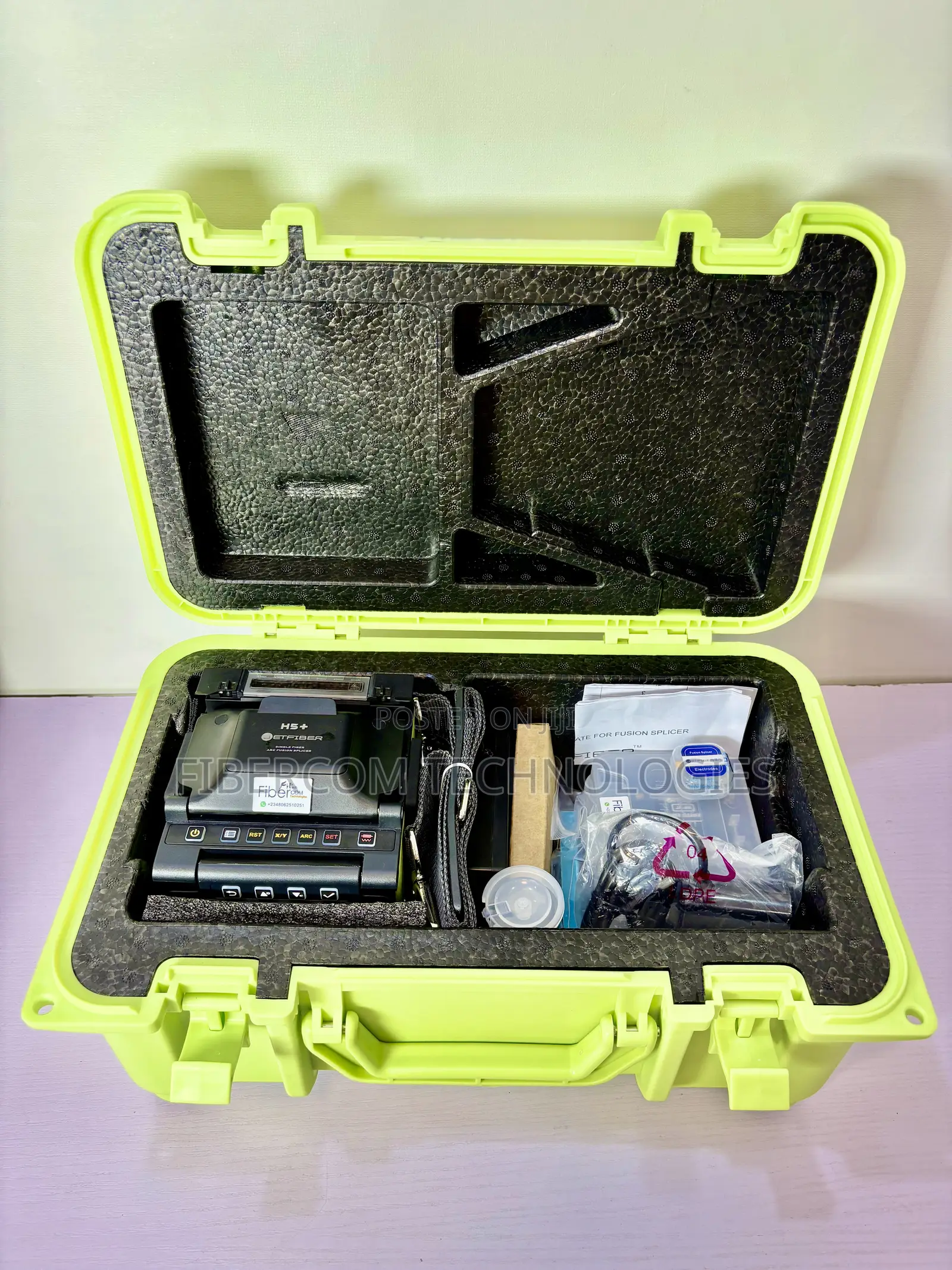 Jetfiber H5+ Fusion Splicing Machine