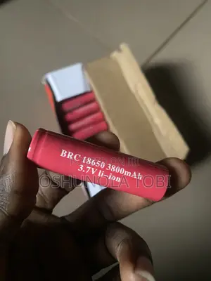 Rechargeable Lithium-Ion Battery- 18650/3.7v