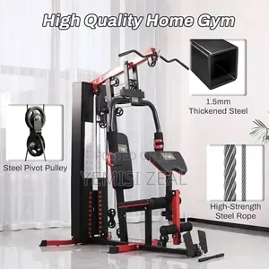Thick Surface Standard Station Gym With Free Triceps Rope Support