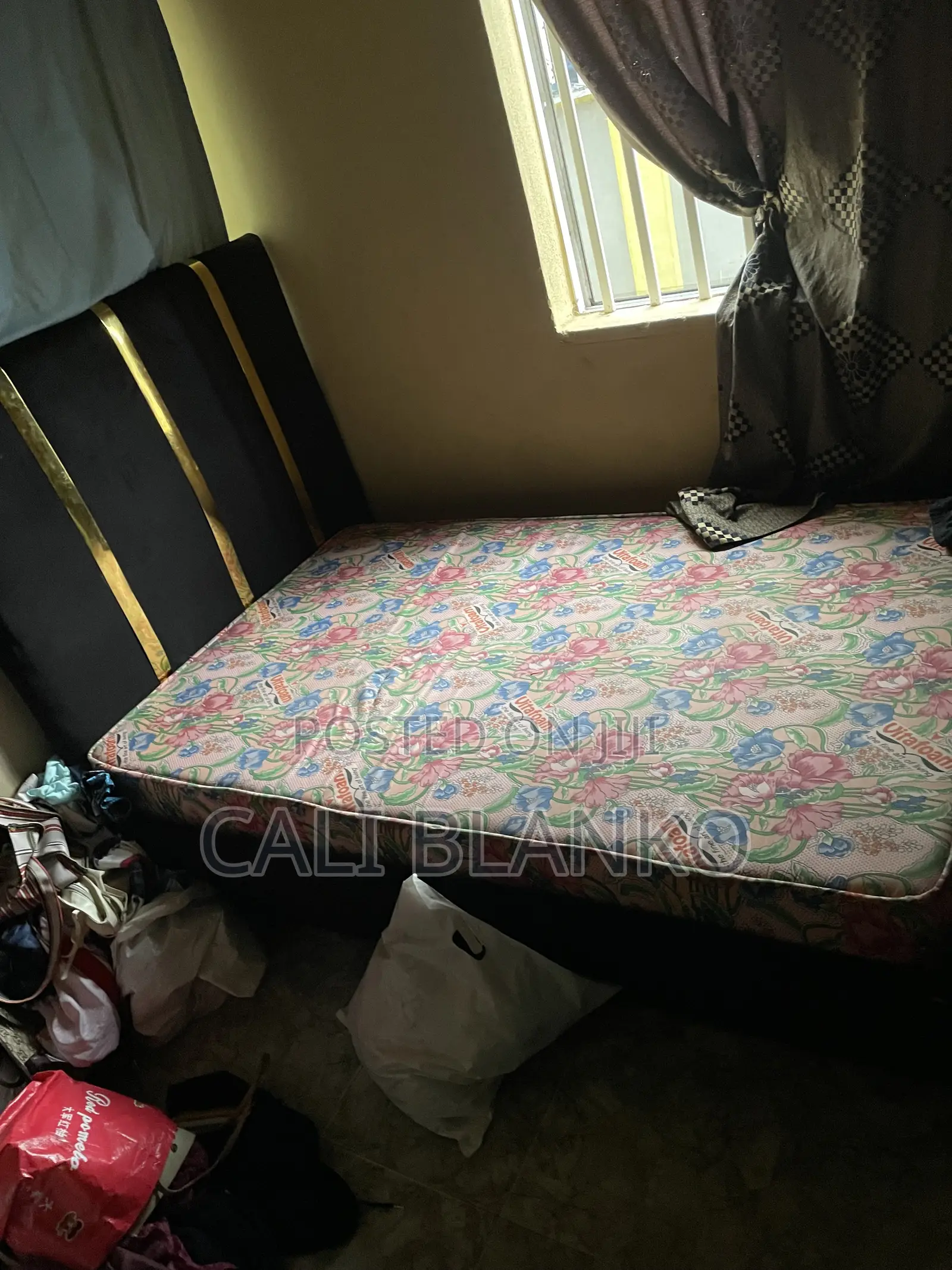 Bed and Bed Frame