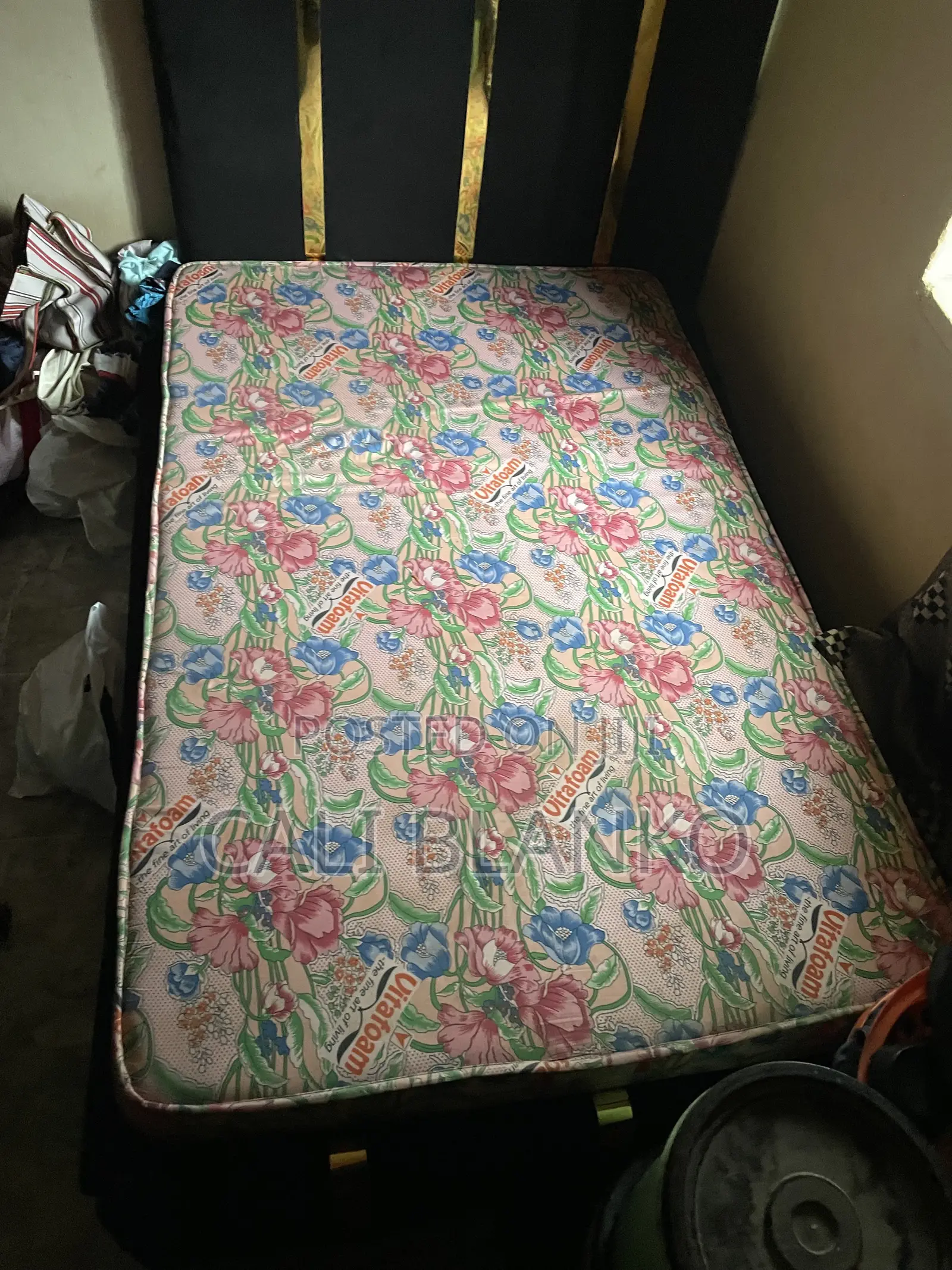 Bed and Bed Frame