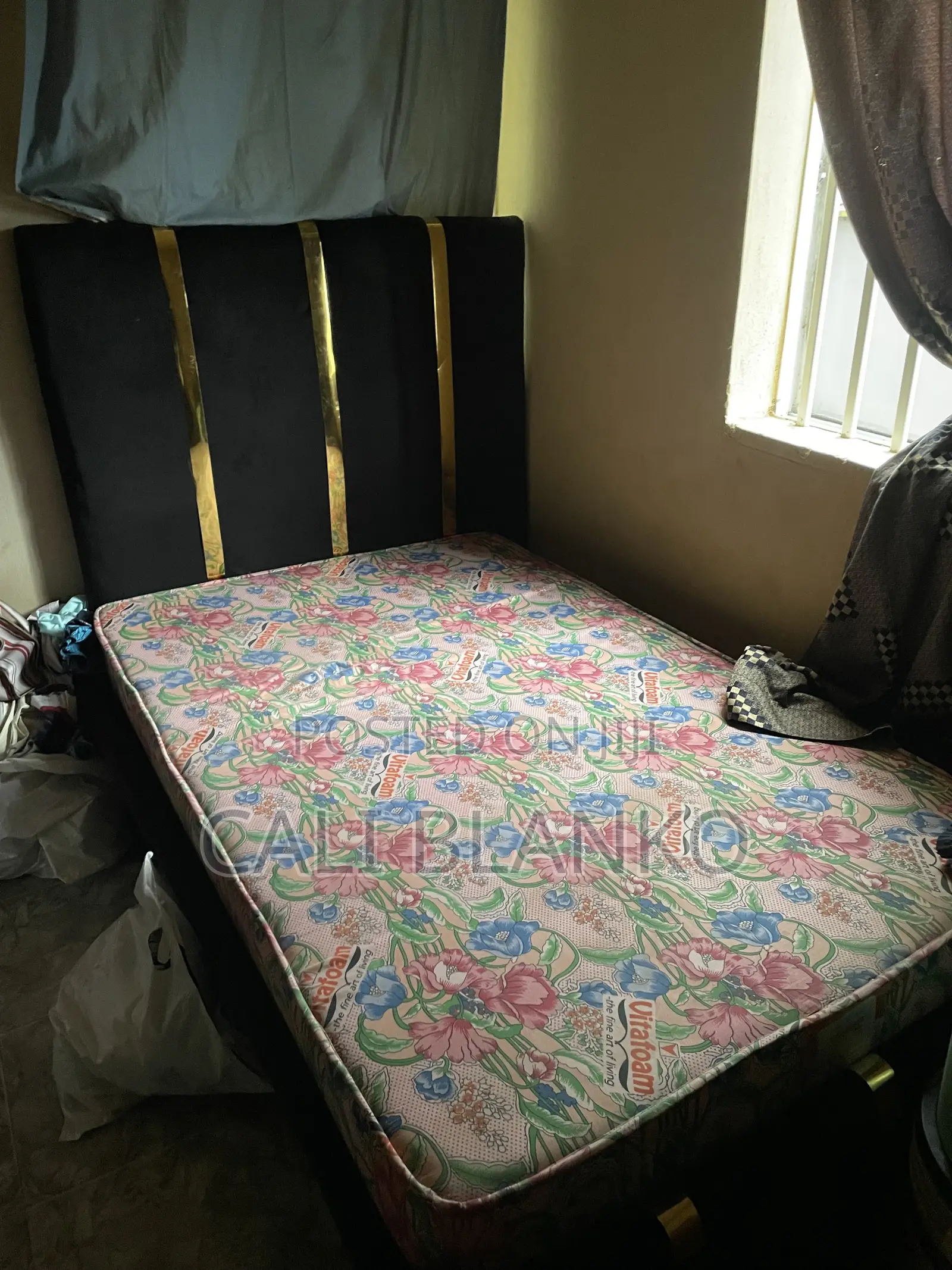 Bed and Bed Frame