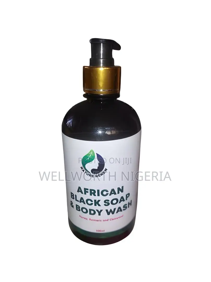 Nature Renew Black Soap Body Wash