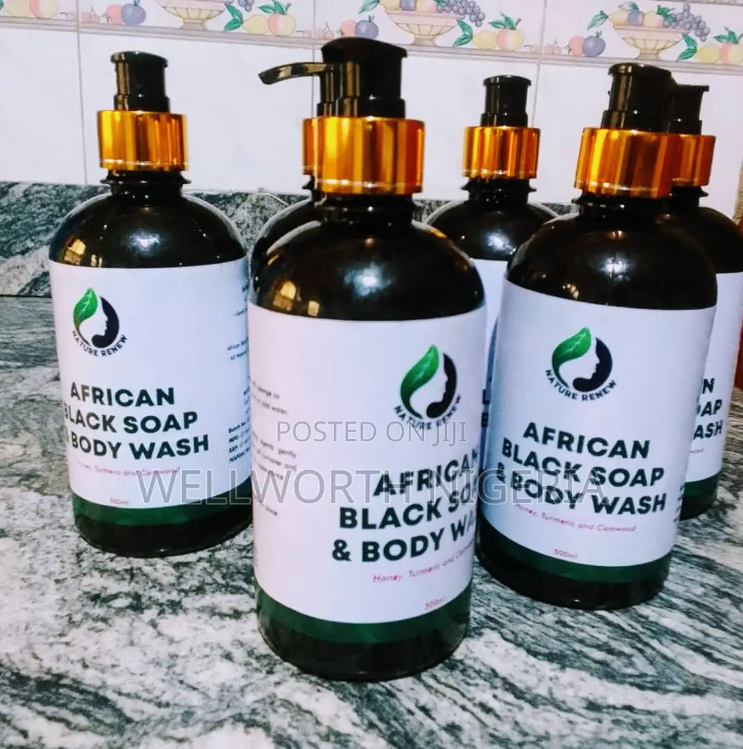 Nature Renew Black Soap Body Wash
