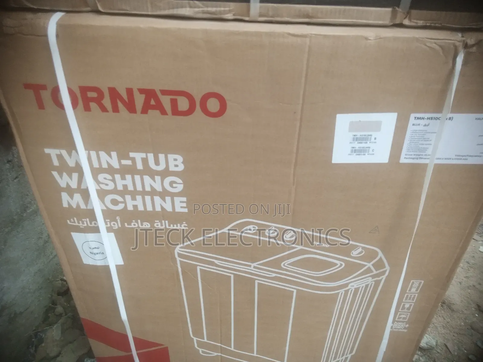 Tornado Top Loader Wishing Machine Wash and Spin