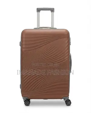 Shell Trolley Luggage – Black (Medium)