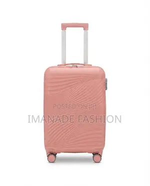 Shell Trolley Luggage – Black (Medium)