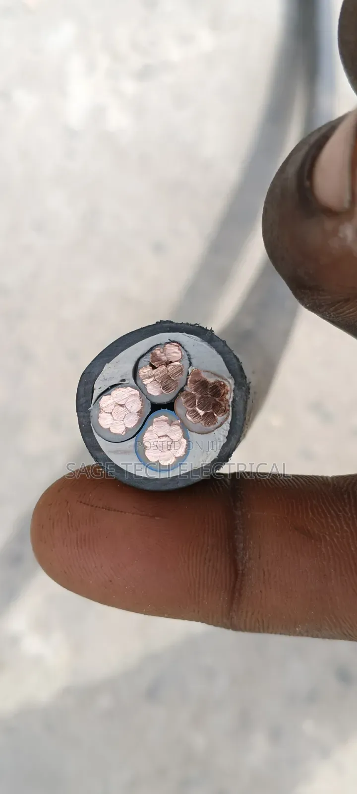 25mm 4core PVC PVC Armoured Cable