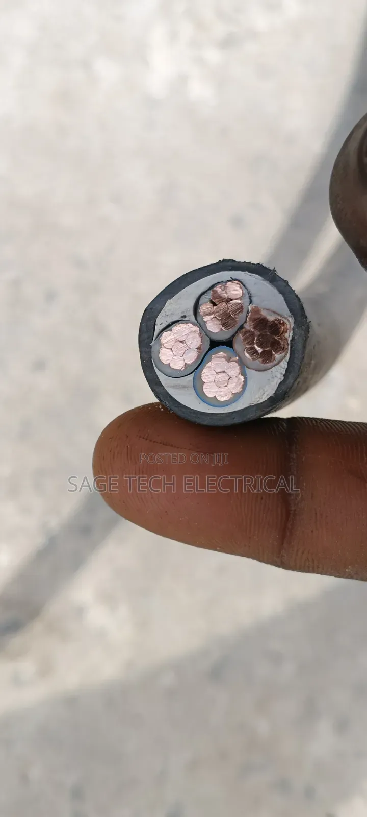 25mm 4core PVC PVC Armoured Cable