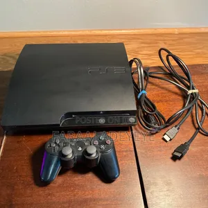 Ps3 With 5 Games Installed and Two Pads