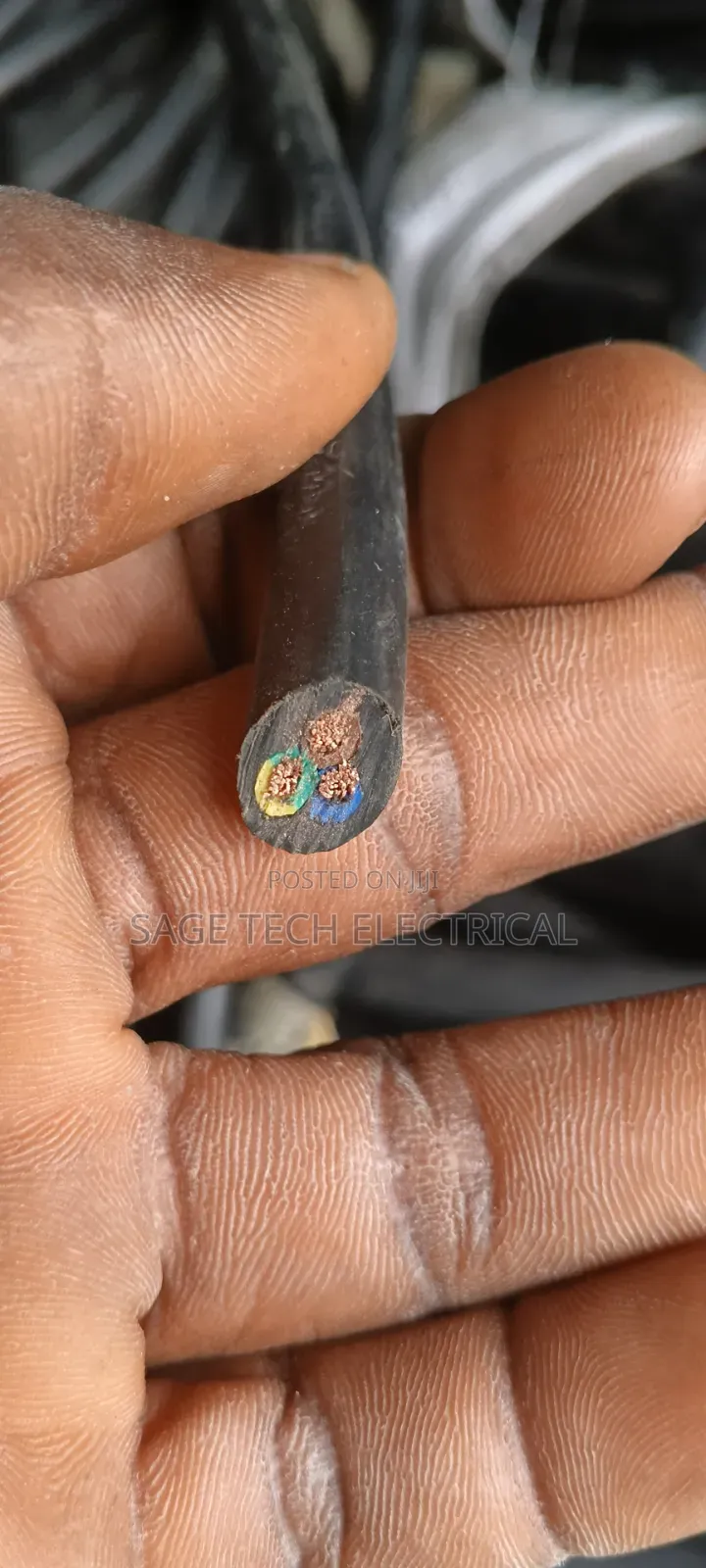 2.5mm 3core Flexible Cable