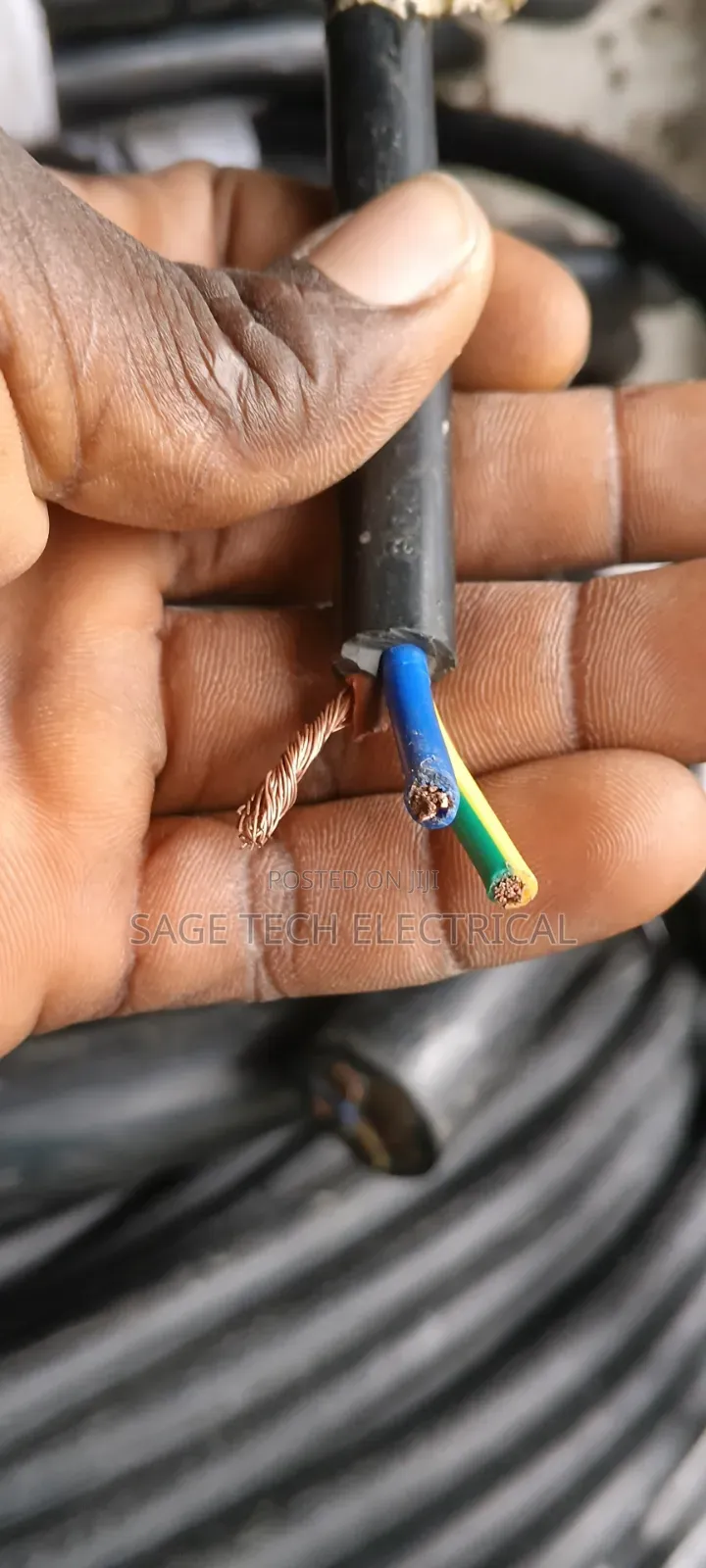 4mm 3core Flexible Copper Cable
