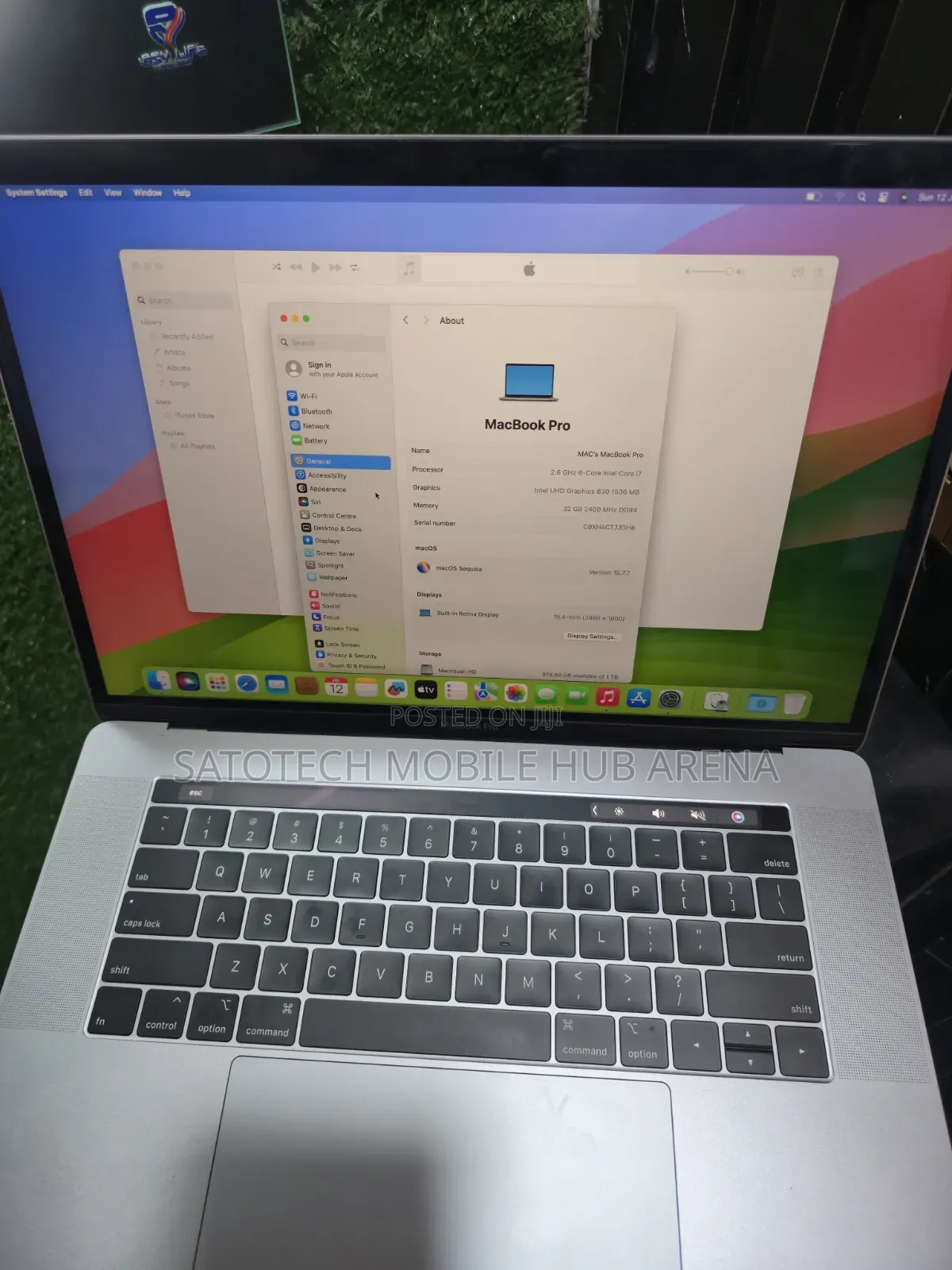 Laptop Apple MacBook Pro 2018 32GB Intel Core i7 SSD 1T