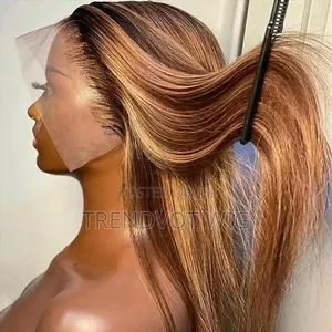 Bone Straight Human Hair 5x5 Hd Glueless Wig 18inches