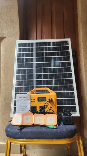Quality All in One 500 Watts Solar Generator With 4 Bulbs and Panel