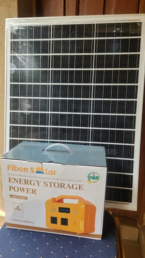 Quality All in One 500 Watts Solar Generator With 4 Bulbs and Panel