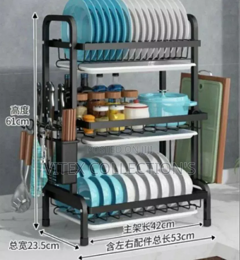 3 Layer Plate Rack