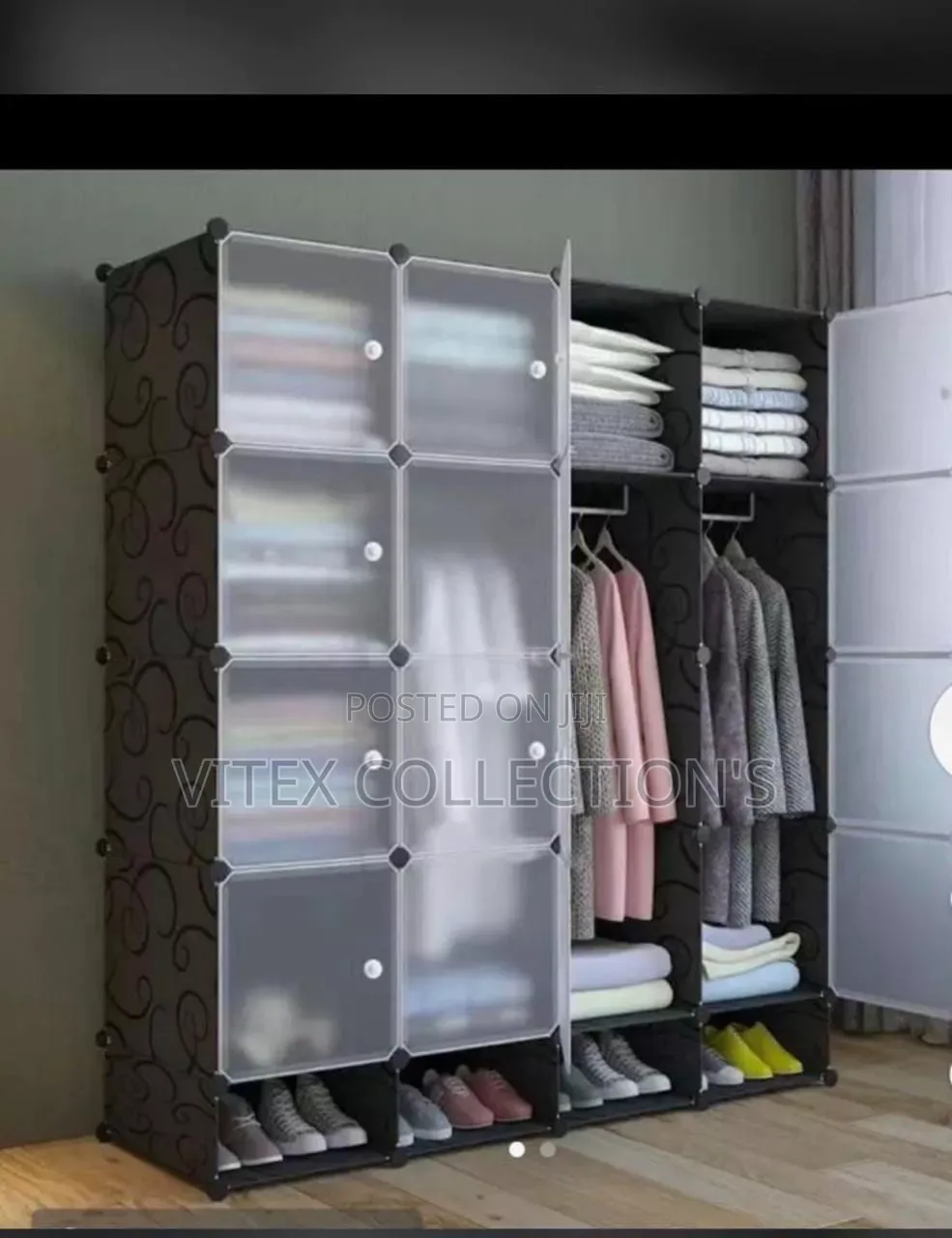 4 Column High Quality Wardrobe