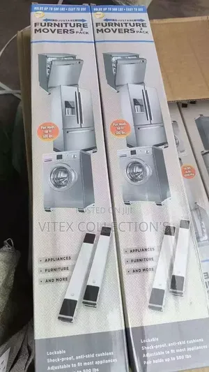 2pcs Movable Fridge Stand