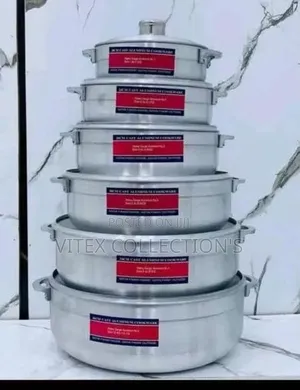 6pcs Aluminum Cooking Pot