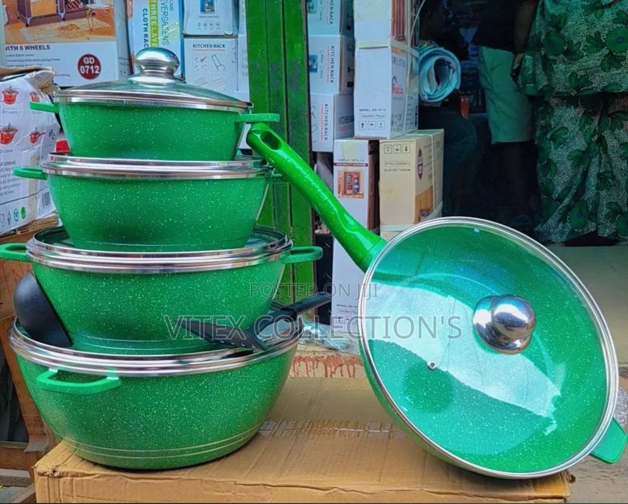 5set High Quality Non_ Stick Pot (24_32cm)
