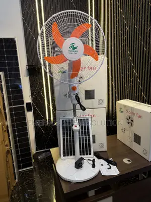 Huhang Solar Fan 16inches With Panel and Bulb