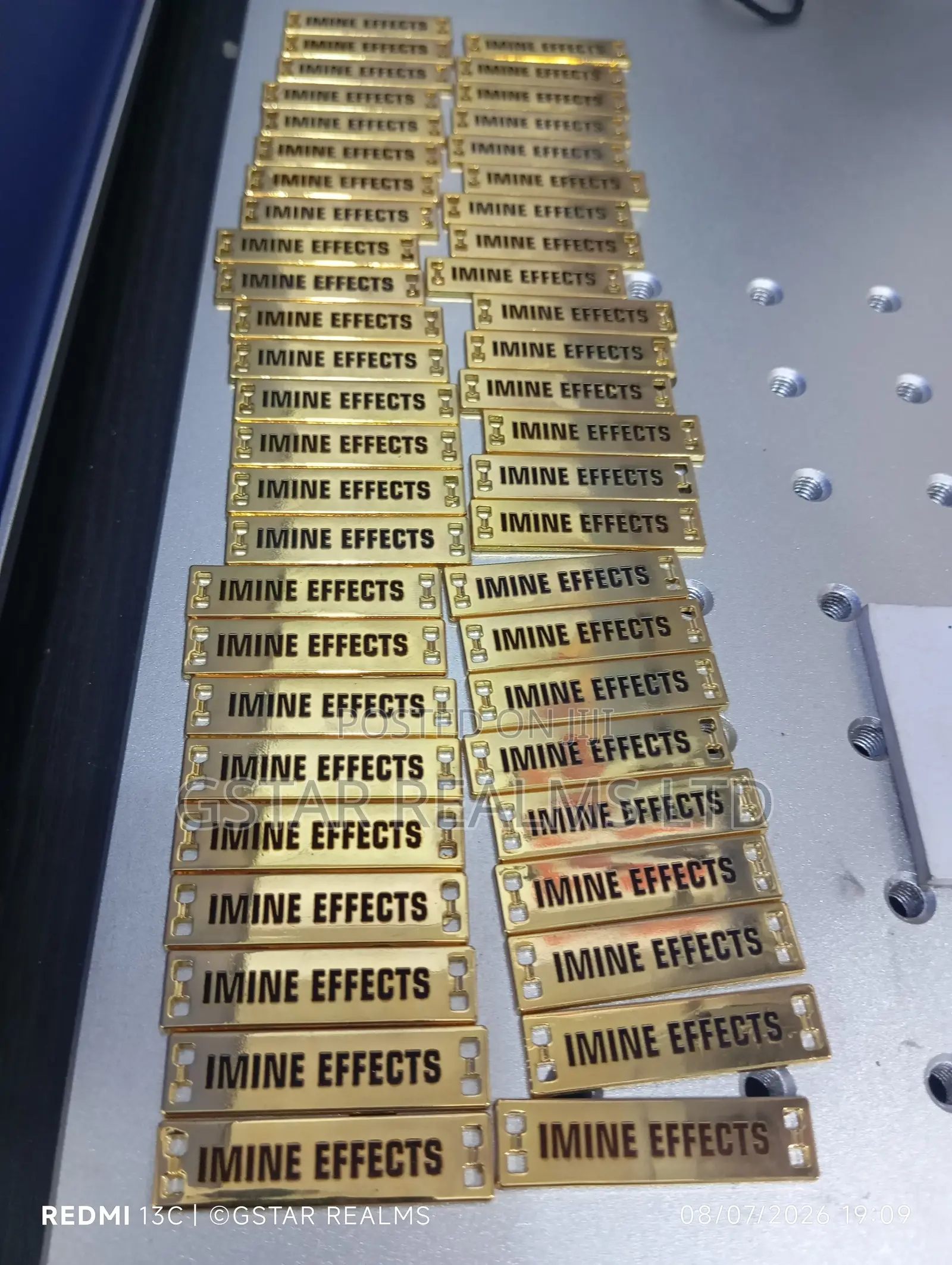 Metal Tag (Engraved)