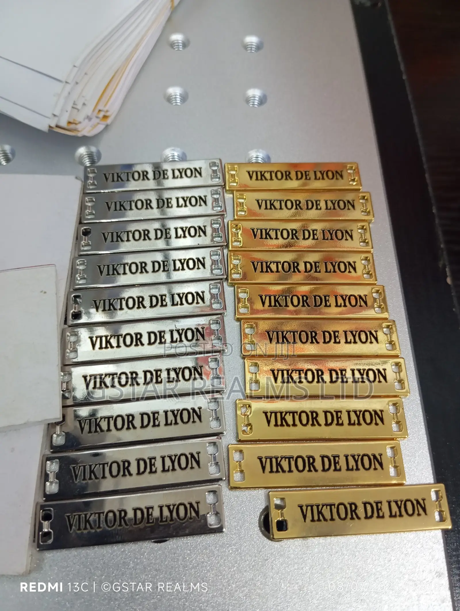 Metal Tag (Engraved)
