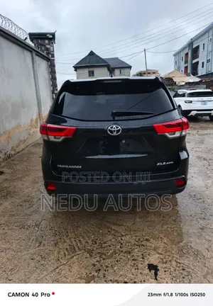 Toyota Highlander 2019 Black