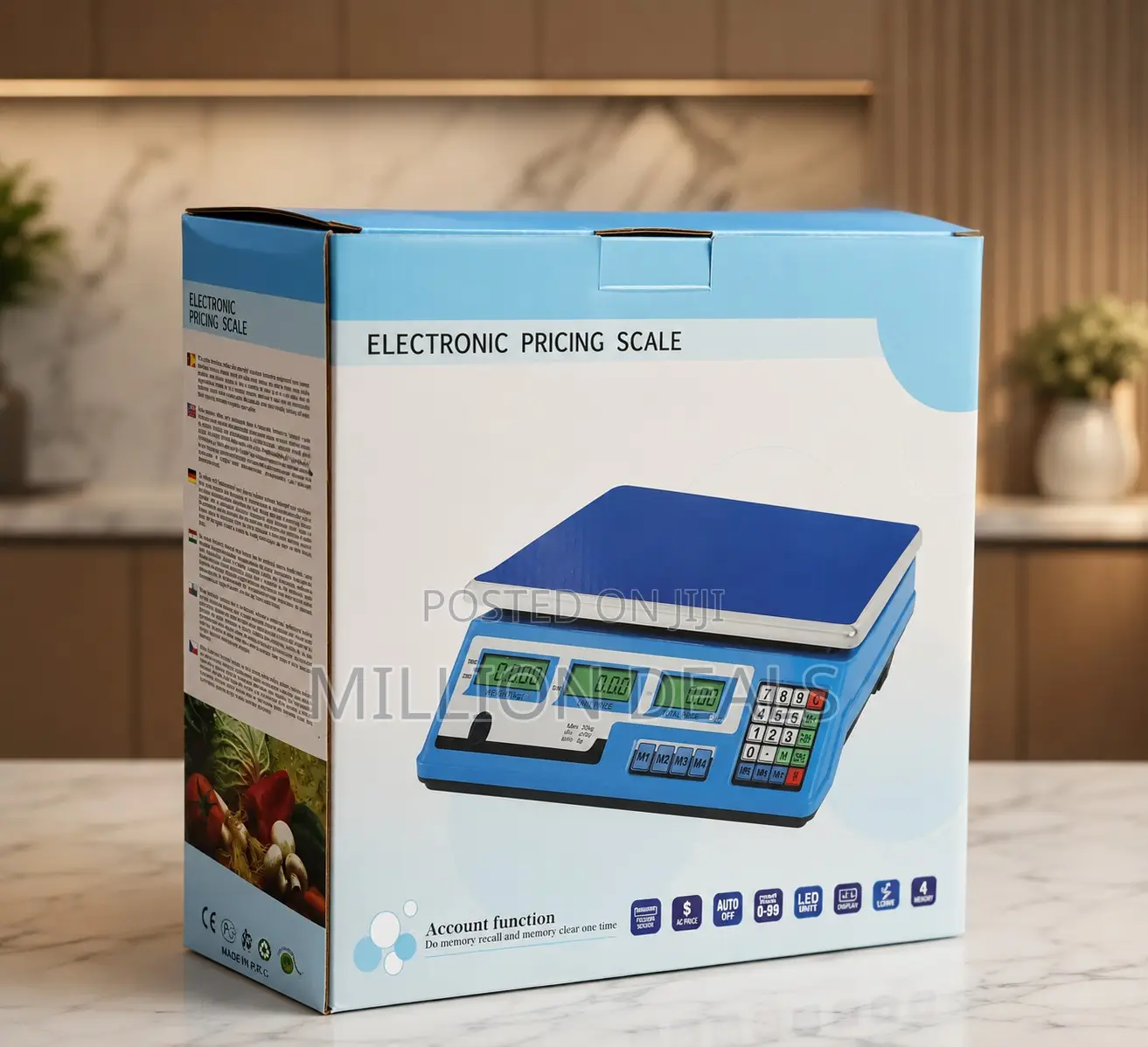 Unique 40kg Digital Electronic Pricing Scale