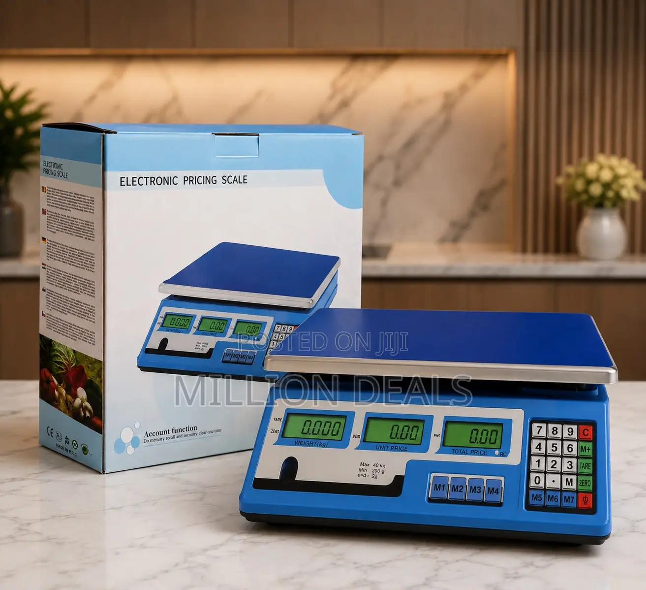 Unique 40kg Digital Electronic Pricing Scale