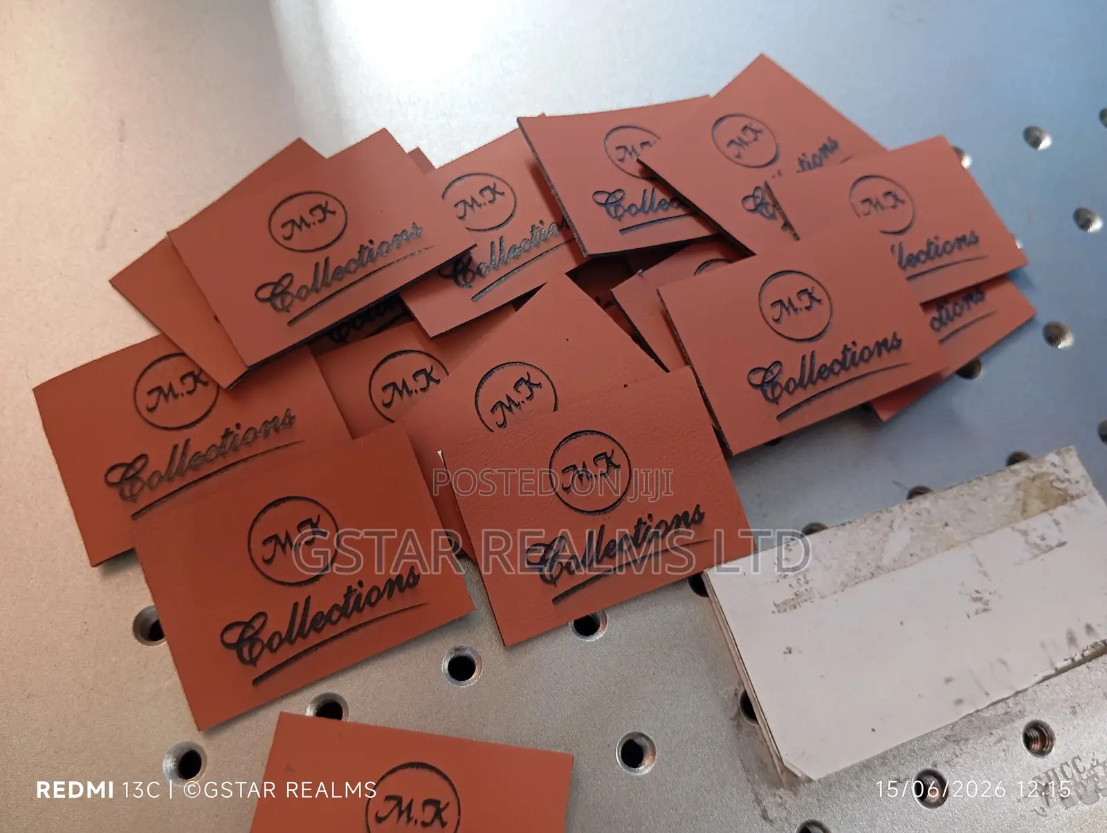 Leather Patch Engraved