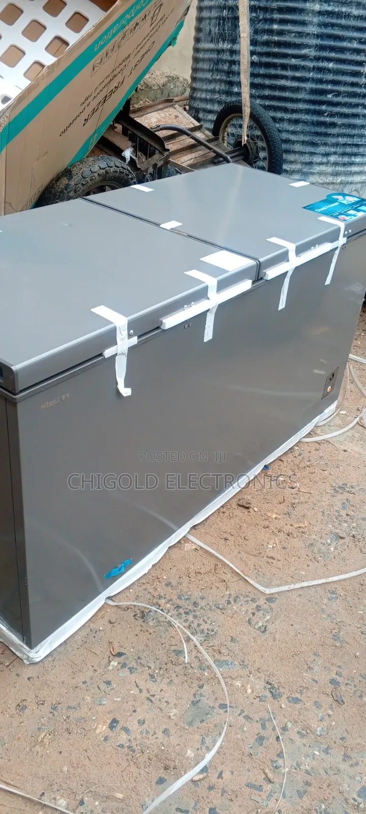 Original Hisense Chest Freezer 500 Letter