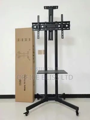 Mobile Tv Cart on Wheels 32 - 65 Inches