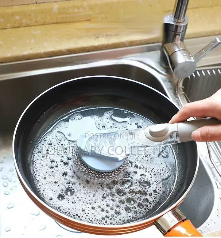 Soap Dispenser Iron Brush